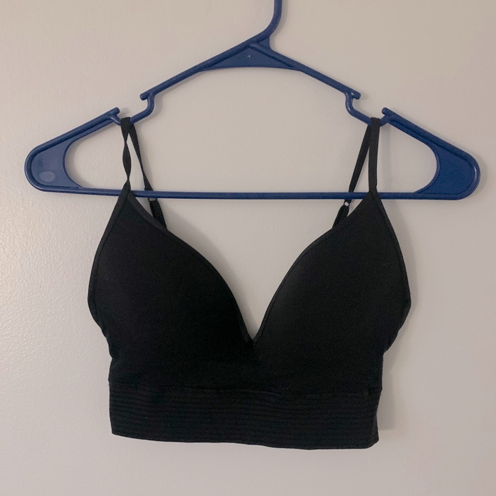 black bra